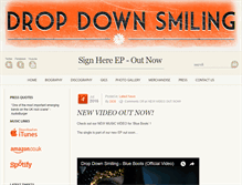 Tablet Screenshot of dropdownsmiling.co.uk